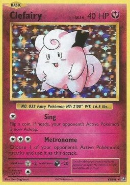 Clefairy - Evolutions (Holo Rare) [EVO-63] Immagine principale del prodotto