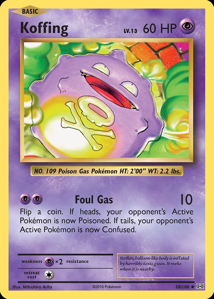 Koffing - Evolutions (Uncommon) [EVO-50] Hauptbild