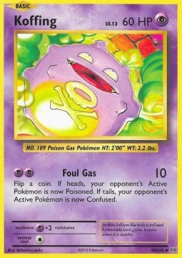 Koffing - Evolutions (Uncommon) [EVO-50] Hover Image