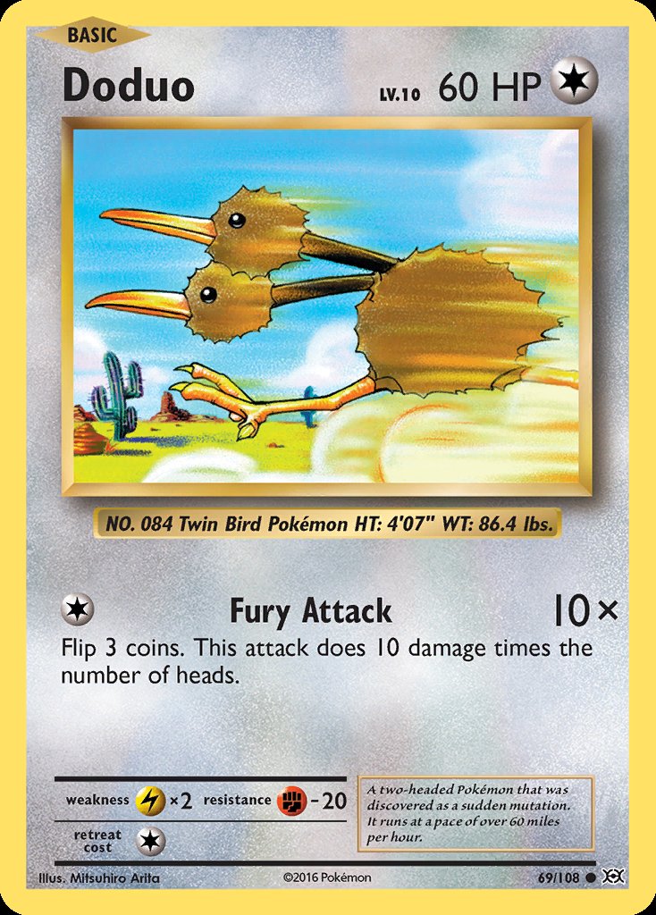 Doduo - Evolutions (Common) [EVO-69] Imagen principal del producto