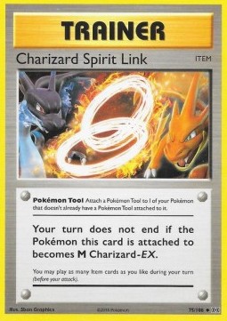 Charizard Spirit Link - Evolutions (Uncommon) [EVO-75] Main image