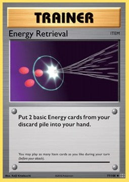 Energy Retrieval - Evolutions (Uncommon) [EVO-77] Hover Image