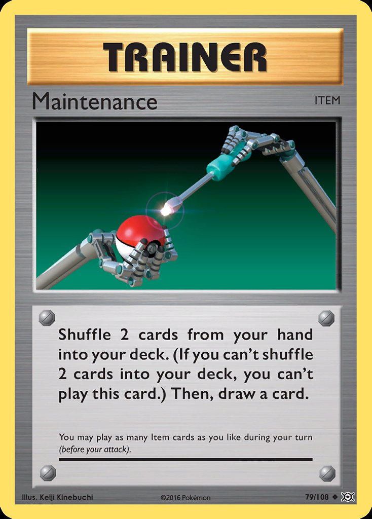 Maintenance - Evolutions (Uncommon) [EVO-79] Imagen principal del producto