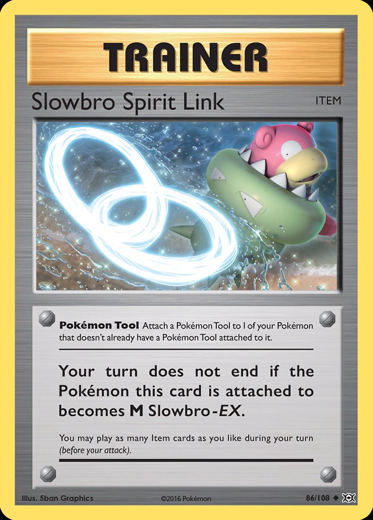 Slowbro Spirit Link - Evolutions (Uncommon) [EVO-86] Imagen principal del producto