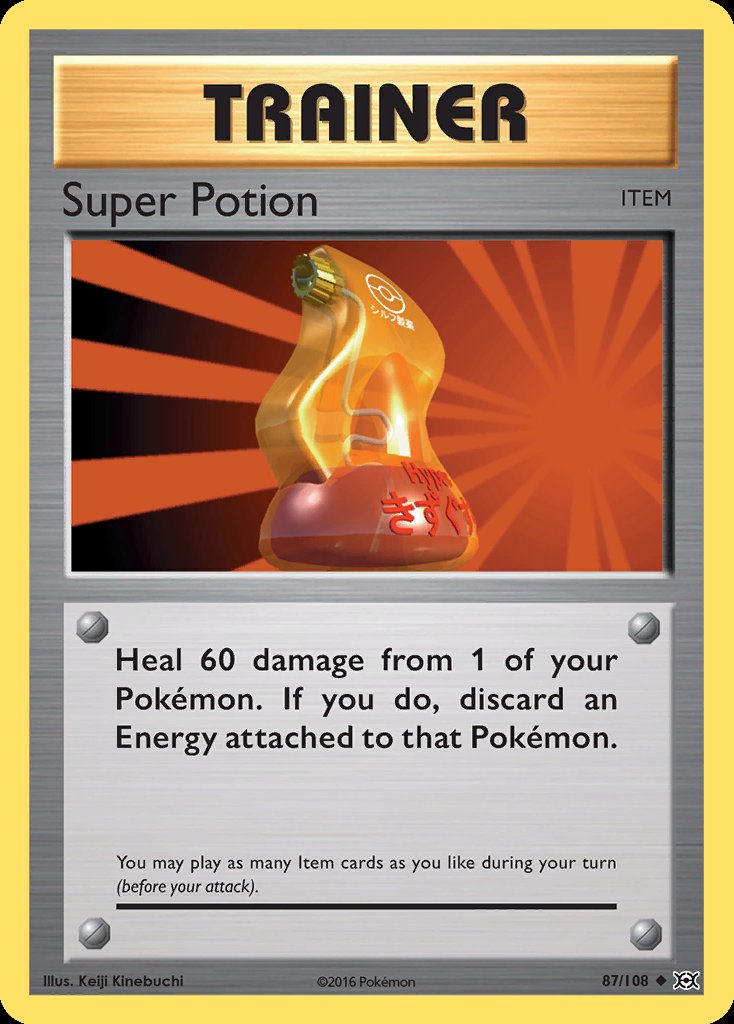 Super Potion - Evolutions (Uncommon) [EVO-87] Imagen principal del producto