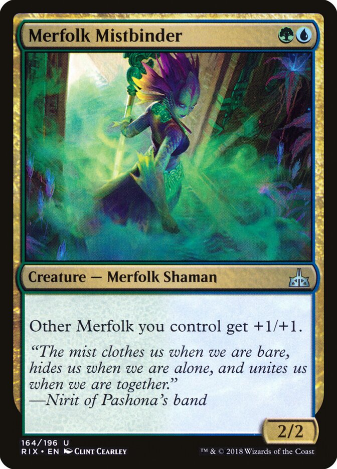 Merfolk Mistbinder - Rivals of Ixalan (Uncommon) [RIX-164]