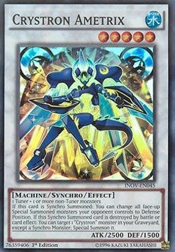 Crystron Ametrix - Invasion: Vengeance (Super Rare) [INOV-045]