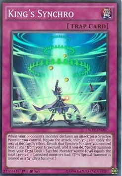 King's Synchro - Invasion: Vengeance (Super Rare) [INOV-067] Imagen principal del producto