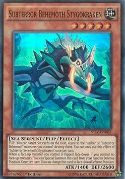 Subterror Behemoth Stygokraken - Invasion: Vengeance (Super Rare) [INOV-083] Hover Image