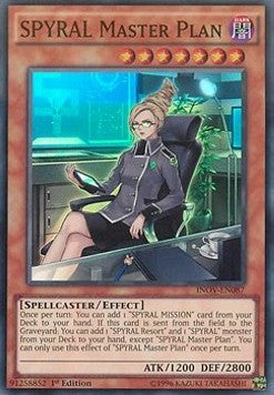 SPYRAL Master Plan - Invasion: Vengeance (Super Rare) [INOV-087] Hover Image