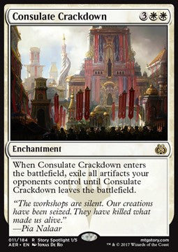 Consulate Crackdown - Aether Revolt (Rare) [AER-11] Immagine principale del prodotto