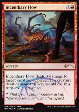 Incendiary Flow - Friday Night Magic Promos (Rare) Main image