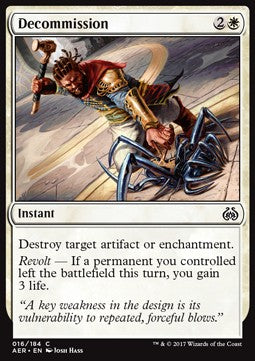Decommission - Aether Revolt (Common) [AER-16] Hauptbild