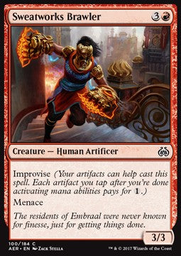Sweatworks Brawler - Aether Revolt (Common) [AER-100] Hover Image