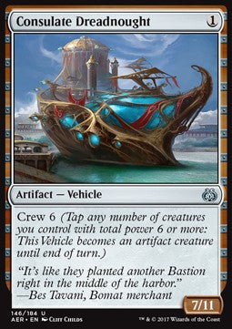 Consulate Dreadnought - Aether Revolt (Uncommon) [AER-146] Hover Image