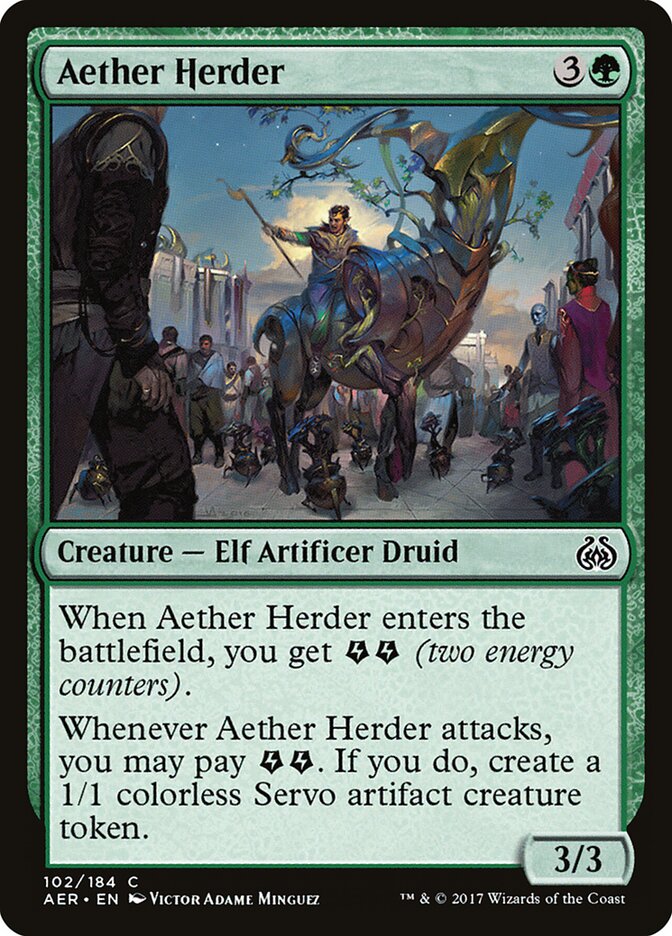 Aether Herder - Aether Revolt (Common) [AER-102] Hoofdafbeelding