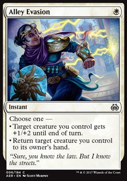 Alley Evasion - Aether Revolt (Common) [AER-6] Hover Image