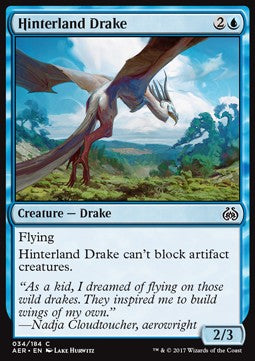 Hinterland Drake - Aether Revolt (Common) [AER-34] Immagine principale del prodotto