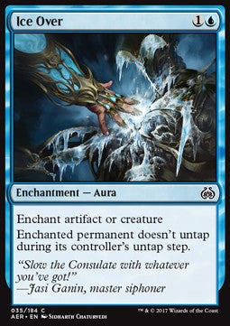 Ice Over - Aether Revolt (Common) [AER-35] Immagine principale del prodotto