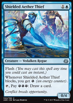 Shielded Aether Thief - Aether Revolt (Uncommon) [AER-44] Imagen principal del producto