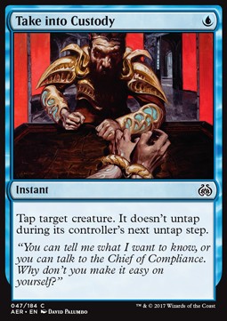 Take into Custody - Aether Revolt (Common) [AER-47] Imagen principal del producto