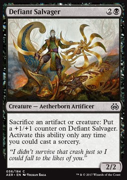 Defiant Salvager - Aether Revolt (Common) [AER-56] Hover Image