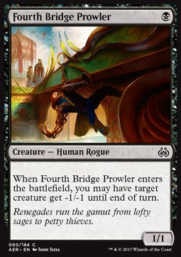 Fourth Bridge Prowler - Aether Revolt (Common) [AER-60] Hover Image