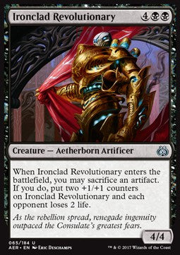 Ironclad Revolutionary - Aether Revolt (Uncommon) [AER-65] Immagine principale del prodotto