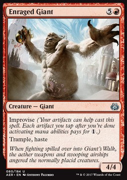 Enraged Giant - Aether Revolt (Uncommon) [AER-80]