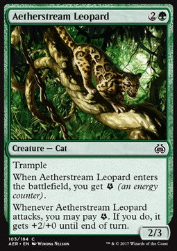 Aetherstream Leopard - Aether Revolt (Common) [AER-103] Immagine principale del prodotto