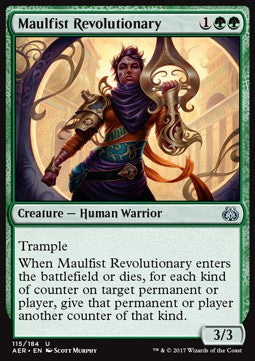 Maulfist Revolutionary - Aether Revolt (Uncommon) [AER-115] Immagine principale del prodotto