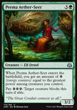 Peema Aether-Seer - Aether Revolt (Uncommon) [AER-119] Immagine principale del prodotto