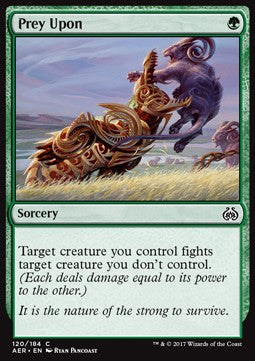 Prey Upon - Aether Revolt (Common) [AER-120] Immagine principale del prodotto