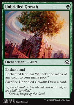 Unbridled Growth - Aether Revolt (Common) [AER-126] Imagen principal del producto