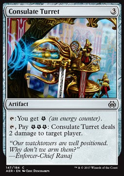 Consulate Turret - Aether Revolt (Common) [AER-147] Immagine principale del prodotto