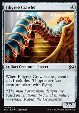 Filigree Crawler - Aether Revolt (Common) [AER-150] Hover Image
