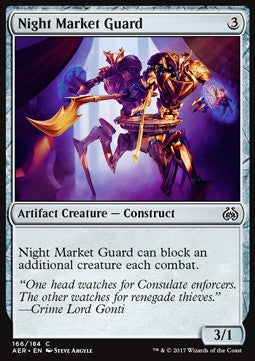 Night Market Guard - Aether Revolt (Common) [AER-166] Immagine principale del prodotto