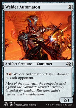 Welder Automaton - Aether Revolt (Common) [AER-183] Immagine principale del prodotto