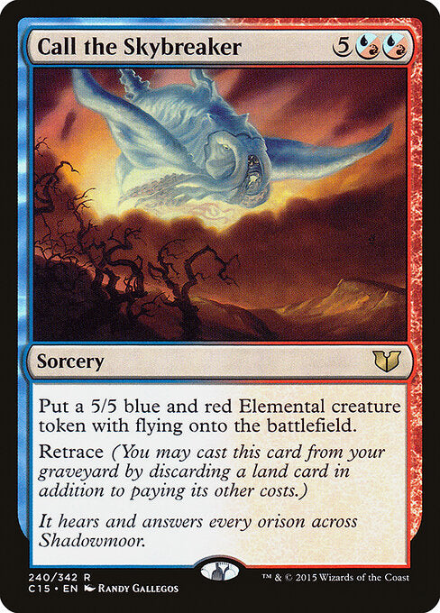 Call the Skybreaker – Commander 2015 (C15-240) Magic: The Gathering card | LC-REM-20260804-15369930834252-294a3c03-3751-4878-8b4e-0e45ba3611c5