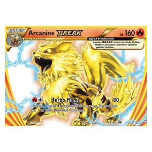 Arcanine BREAK - XY Black Star Promos (Promo) [XYPR-180] Hover Image
