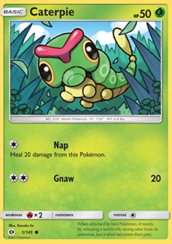 Caterpie - Sun & Moon (Common) [SUM-1] Hover Image