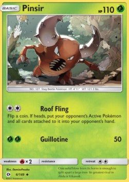 Pinsir - Sun & Moon (Uncommon) [SUM-6] Imagen principal del producto