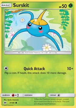 Surskit - Sun & Moon (Common) [SUM-7] Hover Image