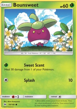 Bounsweet - Sun & Moon (Common) [SUM-18] Imagen principal del producto