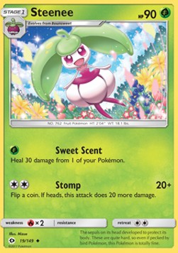 Steenee - Sun & Moon (Uncommon) [SUM-19] Main image