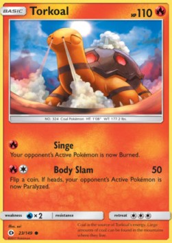 Torkoal - Sun & Moon (Common) [SUM-23] Imagen principal del producto
