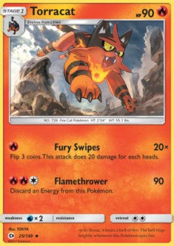 Torracat - Sun & Moon (Uncommon) [SUM-25] Main image