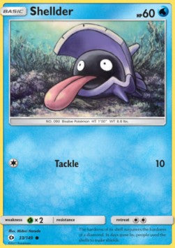 Shellder - Sun & Moon (Common) [SUM-33] Main image