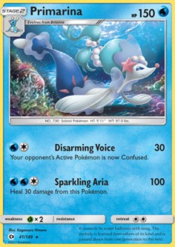 Primarina - Sun & Moon (Rare) [SUM-41] Hover Image