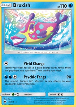 Bruxish - Sun & Moon (Rare) [SUM-48] Hover Image